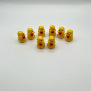 Lot Of 8 Replacement Ducks for 2020 Lucky Ducks Children's Game By Pressman Toy